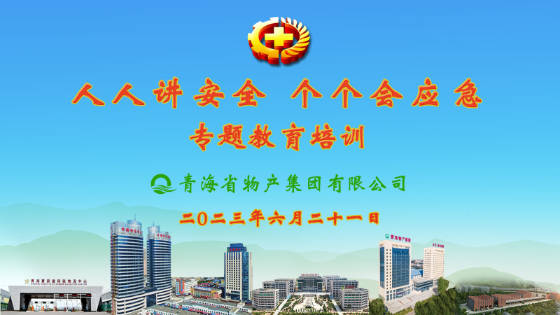 提高安全管理水平 落實全員安全責任&mdash;&mdash;集團安委會舉辦2023年&ldquo;人人講安全，個個會應急&rdquo;專題教育培訓