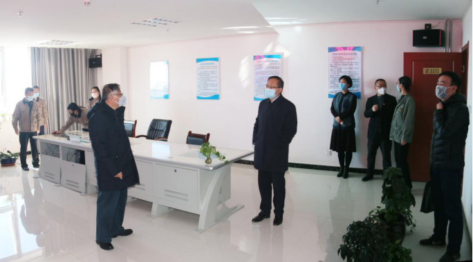 省國資委黨委副書記、副主任郭臻先同志赴省物產集團督導疫情防控暨復復工產工作