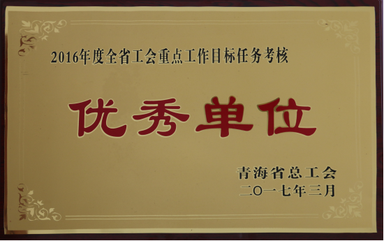 省物產(chǎn)集團(tuán)工會(huì)再度榮獲全省工會(huì)&ldquo;2016年度重點(diǎn)工作任務(wù)考核優(yōu)秀單位&rdquo;