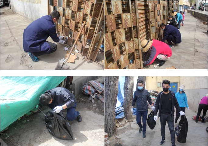 中共青海省第三建筑工程有限公司支部委員會開展&ldquo;黨旗領(lǐng)航，愛衛(wèi)同行&rdquo;主題黨日活動